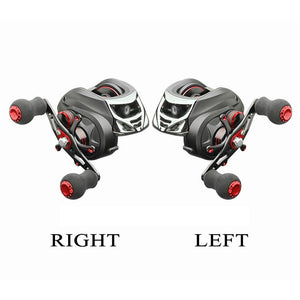 DASNAKI Baitcast reel 5.5kg Power fishing baitcasting reel Magnetic Drag 7.0:1 reels Light Carbon Body molinete de pesca