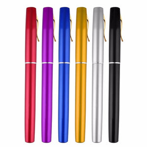 Portable Pocket Telescopic Mini Fishing Pole Pen Shape Folded Fishing Rod With Reel Wheel