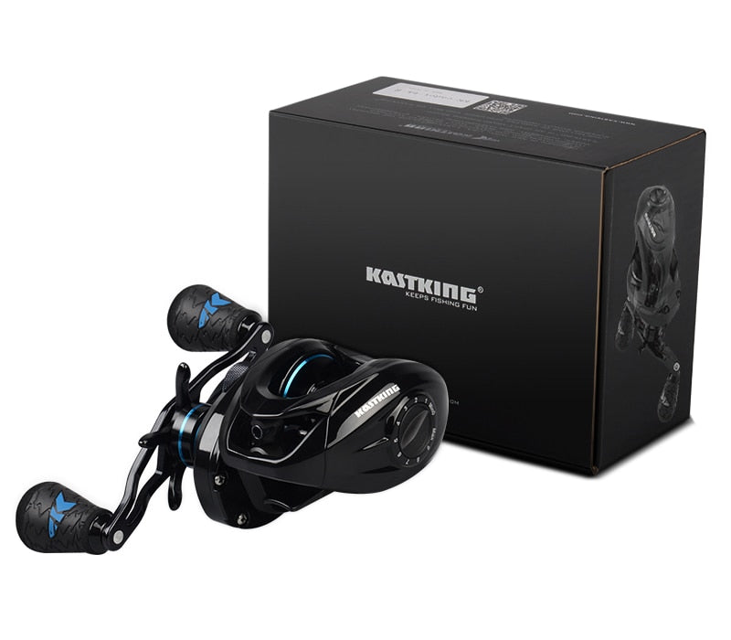 KastKing 2019 New Crixus Super Light Baitcasting Fishing Reel Dual Brake System Freshwater 8KG Drag Casting Reel Fishing Coil
