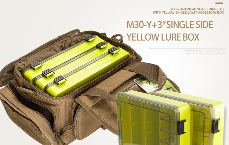 Dream Fishing Large Capacity Fishing Bag 40*23*19cm