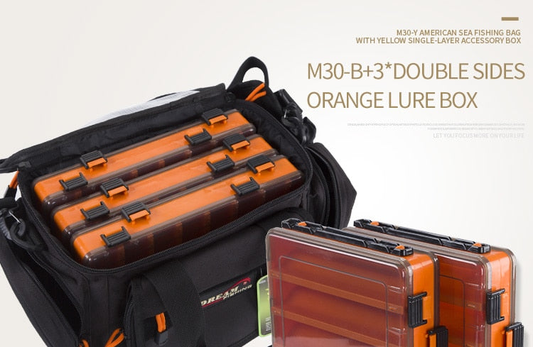 Dream Fishing Large Capacity Fishing Bag 40*23*19cm