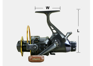 2018 New Double Brake Design Fishing Reel Super Strong Carp Fishing Feeder Spinning Reel Spinning wheel type fishing wheel MG