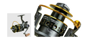 2018 New Double Brake Design Fishing Reel Super Strong Carp Fishing Feeder Spinning Reel Spinning wheel type fishing wheel MG
