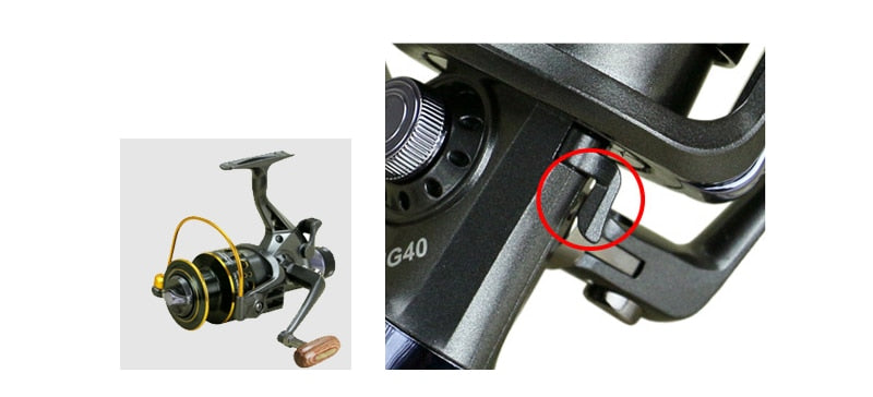 2018 New Double Brake Design Fishing Reel Super Strong Carp Fishing Feeder Spinning Reel Spinning wheel type fishing wheel MG