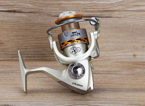 2019 New  Fishing coil Wooden handshake 12+ 1BB Spinning Fishing Reel Professional Metal Left/Right Hand  Fishing Reel Wheels