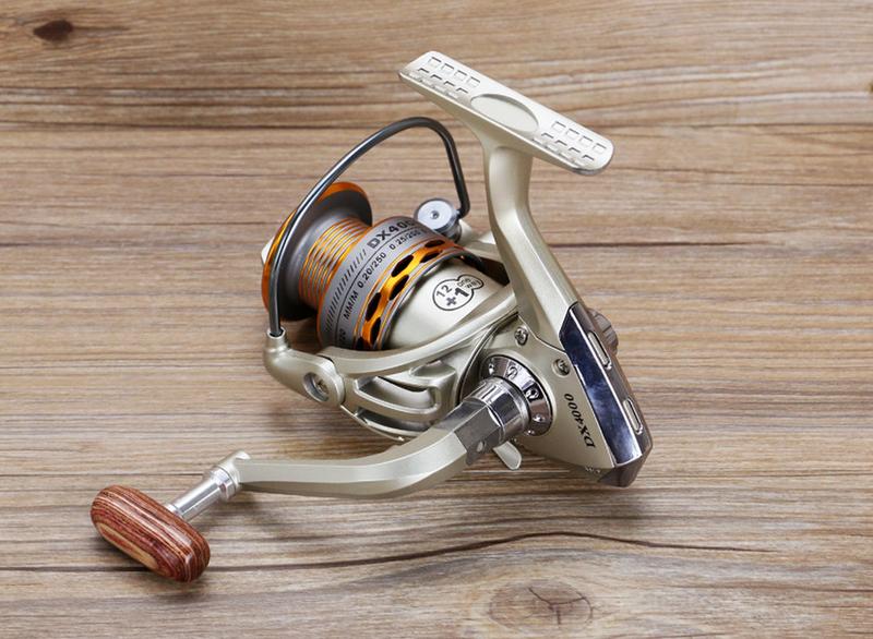 2019 New  Fishing coil Wooden handshake 12+ 1BB Spinning Fishing Reel Professional Metal Left/Right Hand  Fishing Reel Wheels