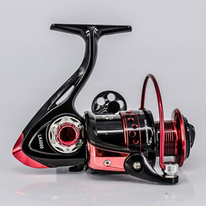 New 13+1BB Spinning Fishing Reel Gear Ratio 5.2:1 2000-7000 Series Metal Front Drag Handle Spool Saltwater Fishing Accessories