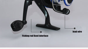 Carbon Fiber Rod Superhard Boat Ice Fly Lure Fishing Rod With High Quality Fishing Reel Fishing Tackle set De Pesca 1.4m Length