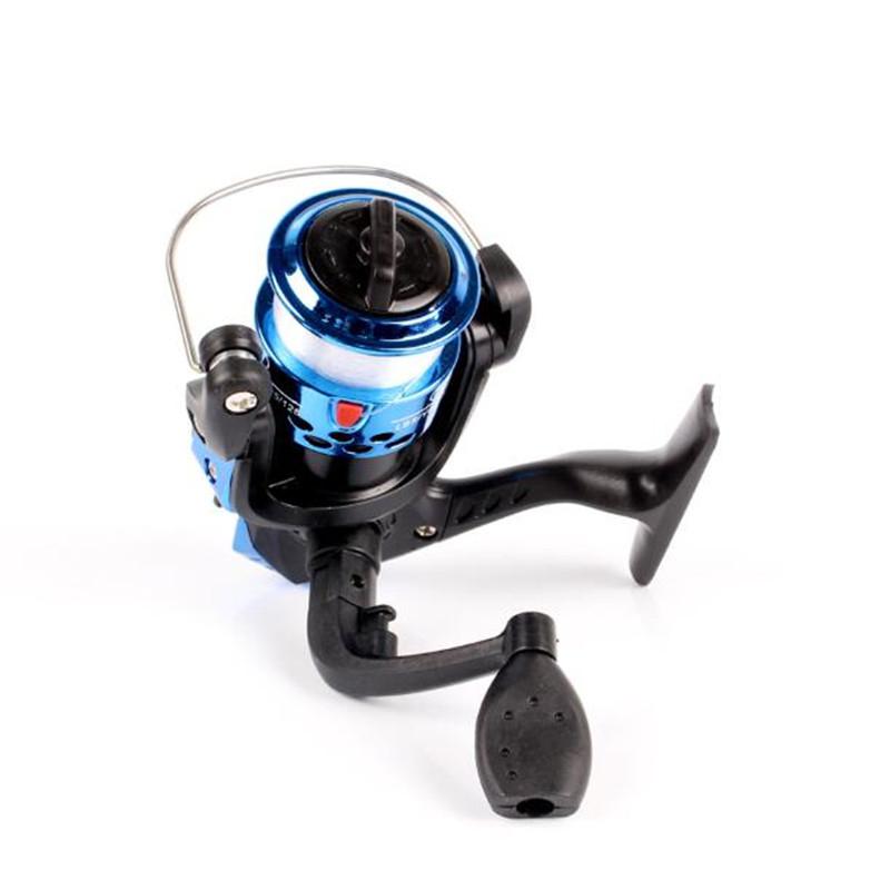 Mounchain 3 axis Fishing Reel Aluminum Body Spinning Reel 5.2:1 Speed Ratio Left/Right Hand Fishing Wheel 40M Fishing Line whee