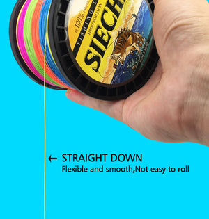 SIECHI 8 Strands 1000M 500M 300M PE Braided Fishing Line tresse peche
