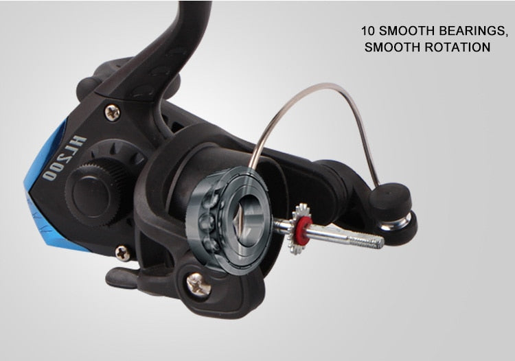 Folding Spinning Fishing Reels Wheel Spinning Reel Pardew Lure Wheel Vessel Bait Casting Flying Fishing Trolling