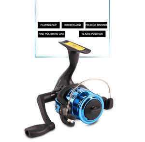 Folding Spinning Fishing Reels Wheel Spinning Reel Pardew Lure Wheel Vessel Bait Casting Flying Fishing Trolling