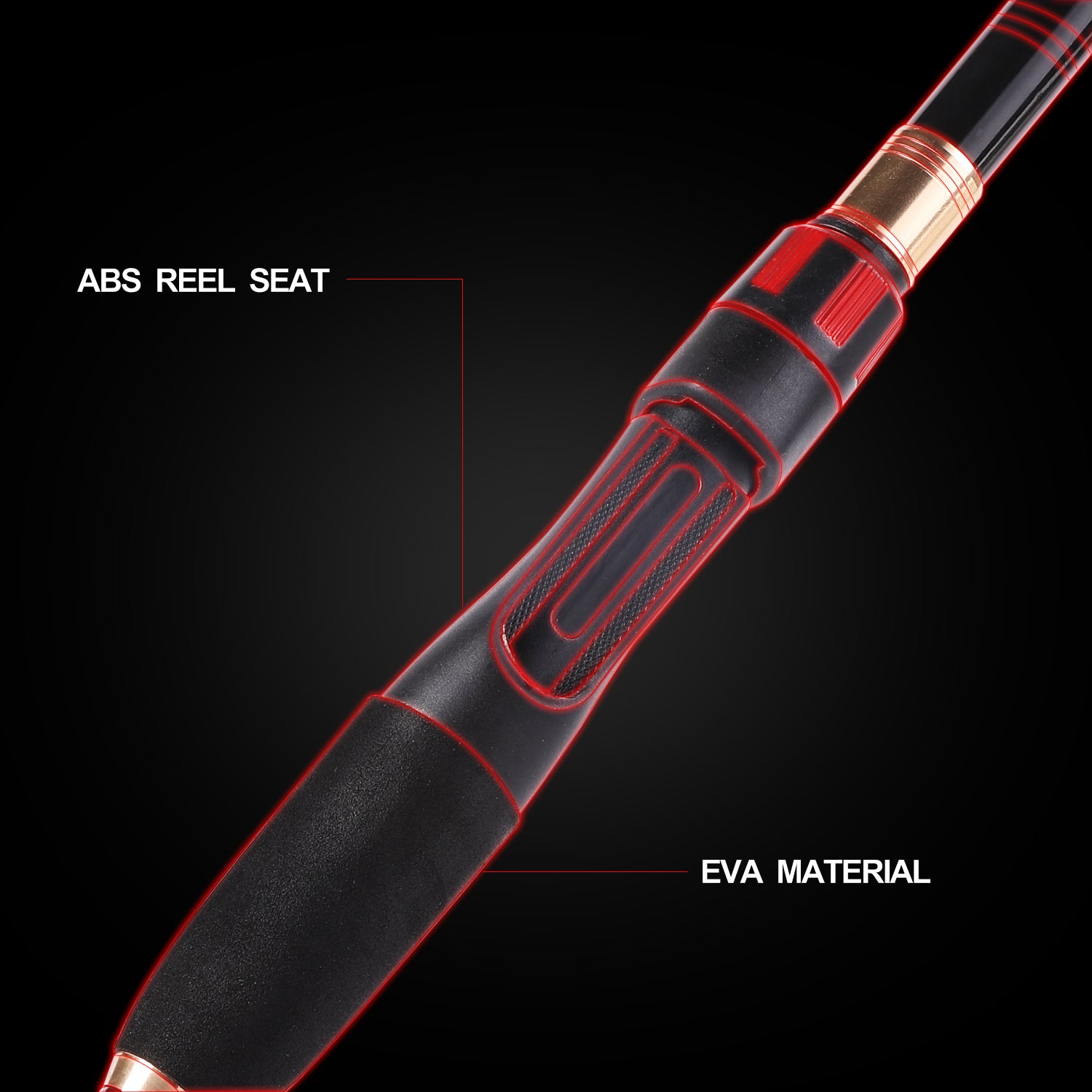 Fishing Rod Carbon Fiber Material 1.8-2.4m Fishing Rod Tackle
