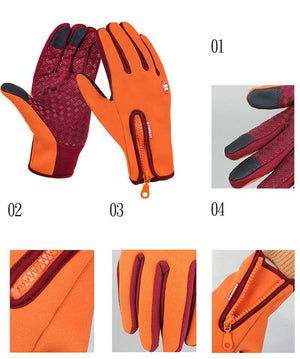 Fishing Gloves Full Finger Neoprene PU Breathable Leather Warm Pesca Fitness Carp Fishing Accessories Winter Fishing Gloves