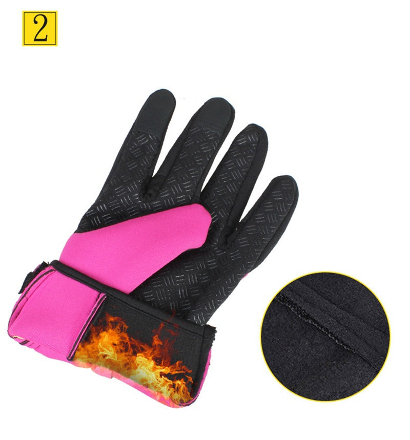 Fishing Gloves Full Finger Neoprene PU Breathable Leather Warm Pesca Fitness Carp Fishing Accessories Winter Fishing Gloves