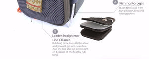 Maximumcatch Fly Fishing Bag Fishing Chest Pack Fishing Backpack With Fishing Tool Accessory