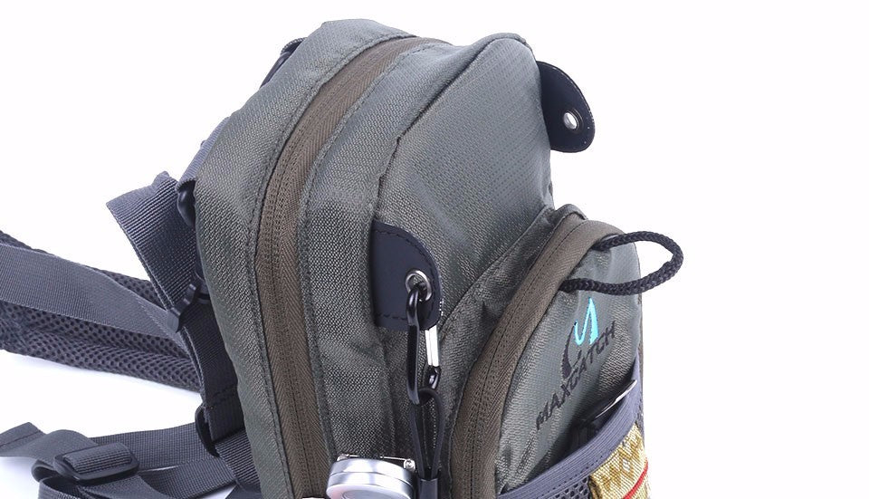 Maximumcatch Fly Fishing Bag Fishing Chest Pack Fishing Backpack With Fishing Tool Accessory