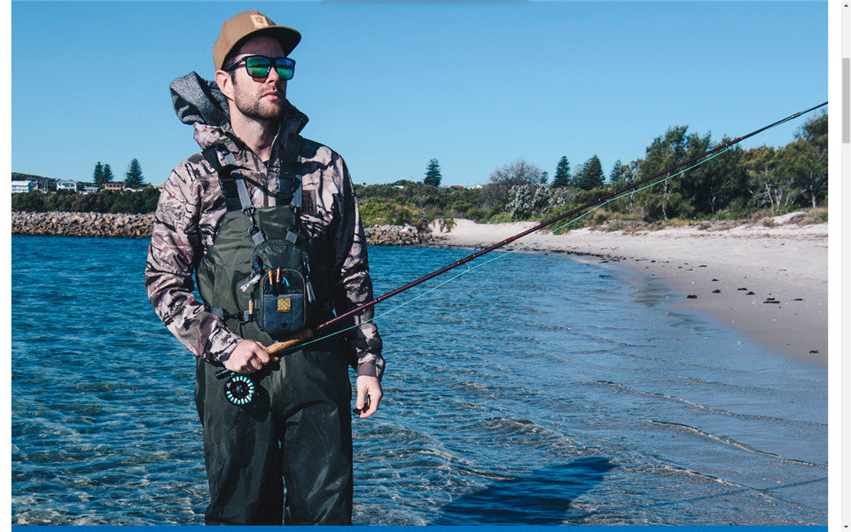 Maximumcatch Fly Fishing Bag Fishing Chest Pack Fishing Backpack With Fishing Tool Accessory