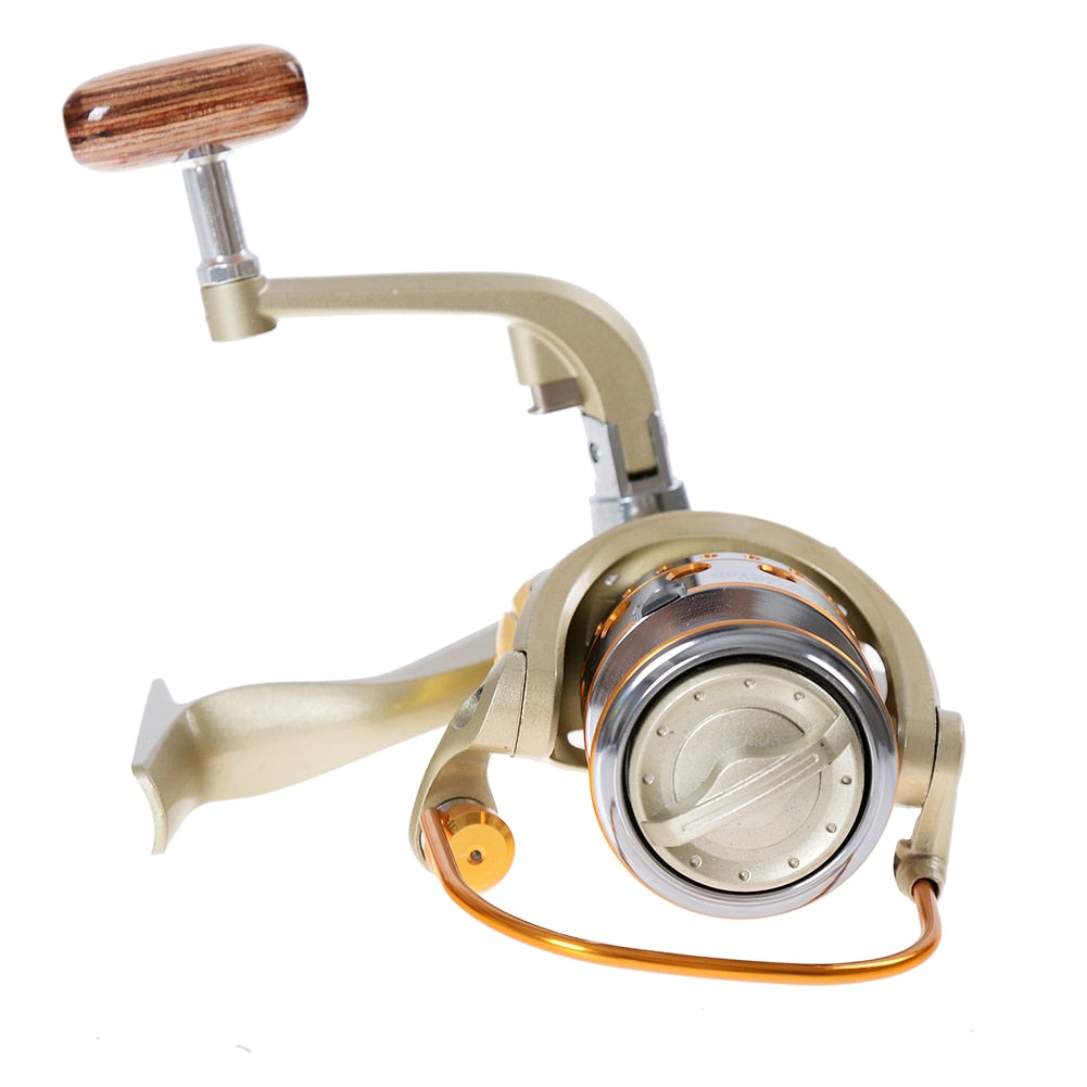 2019 Metal Spool Spinning Fishing Reel 12BB Superior Wheel for Freshwater Saltwater Fishing 1000-7000 Series 5.5:1 Wheel reel