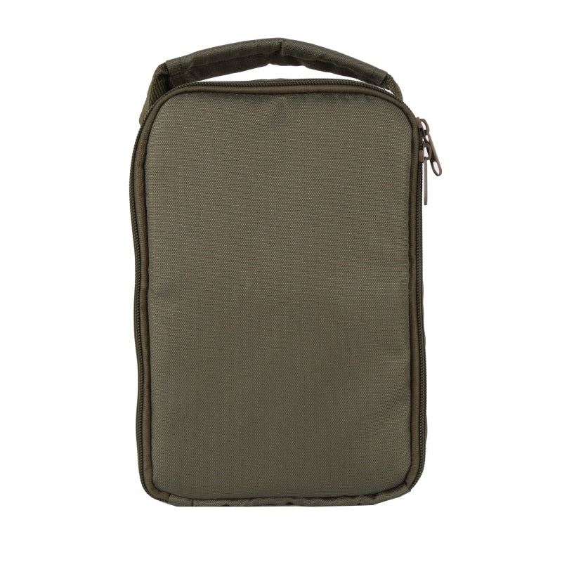 Fishing Reel Bag 4-Layer 600D Oxford Cloth Handled Dual Zipper Outdoor Storage Case Container For Line Bait Fishhooks H3