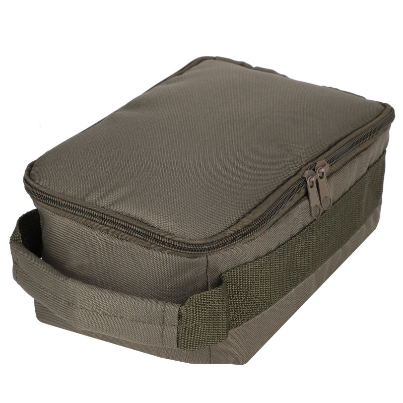 Fishing Reel Bag 4-Layer 600D Oxford Cloth Handled Dual Zipper Outdoor Storage Case Container For Line Bait Fishhooks H3