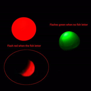 Newest LED Flash Light Alarm Fishing Pole Warning Reminder Night Glow Lamp G28