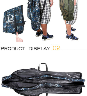 FDDL Fishing Rod bag Carrier Fishing Reel Pole Storage Bag 110cm / 120cm / 130cm / 150cm
