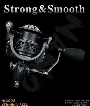 TSURINOYA NA 2000 3000 3000 4000 5000 9BB 5.2:1 Grae Ratio Saltwater Fishing Reels Lightweight Spinning Fishing Reel