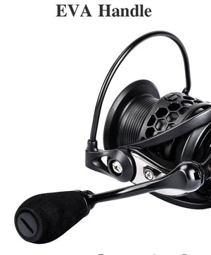 TSURINOYA NA 2000 3000 3000 4000 5000 9BB 5.2:1 Grae Ratio Saltwater Fishing Reels Lightweight Spinning Fishing Reel