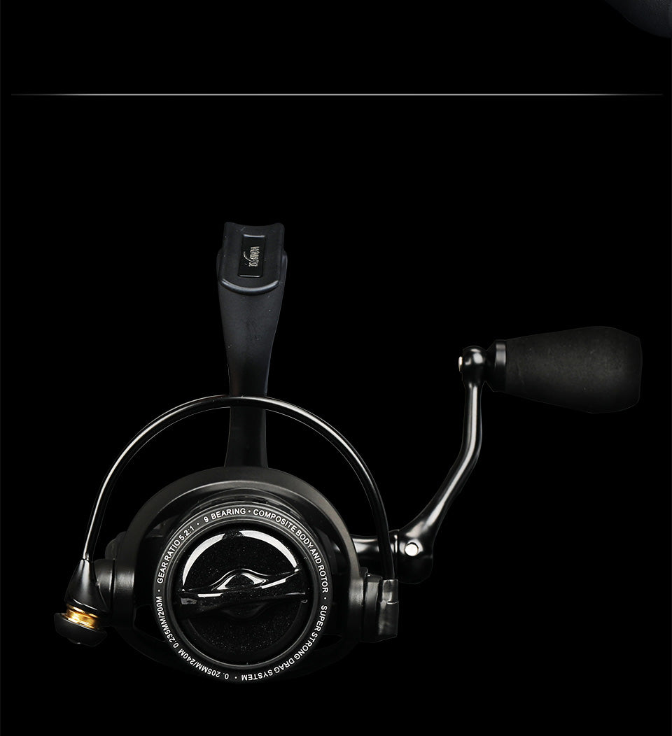 TSURINOYA NA 2000 3000 3000 4000 5000 9BB 5.2:1 Grae Ratio Saltwater Fishing Reels Lightweight Spinning Fishing Reel