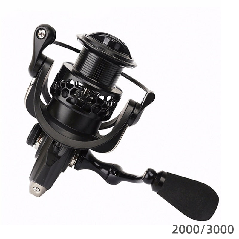 TSURINOYA NA 2000 3000 3000 4000 5000 9BB 5.2:1 Grae Ratio Saltwater Fishing Reels Lightweight Spinning Fishing Reel