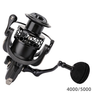 TSURINOYA NA 2000 3000 3000 4000 5000 9BB 5.2:1 Grae Ratio Saltwater Fishing Reels Lightweight Spinning Fishing Reel