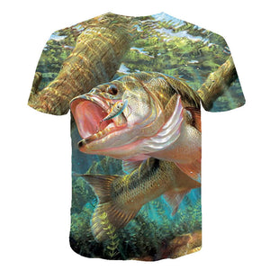 Summer Men Fishing Clothing Set Short Sleeve Fishing Round Shirt and Shorts Outdoor Leisure T-shirt Fishing Clothes Shirt Pants