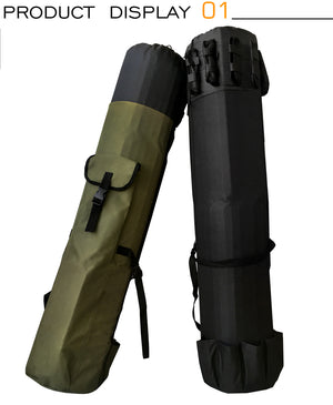 Fishing Bag Folding Fishing Rod Reel Bag Fishing Tackle Storage Bags Travel Carry Case Pesca