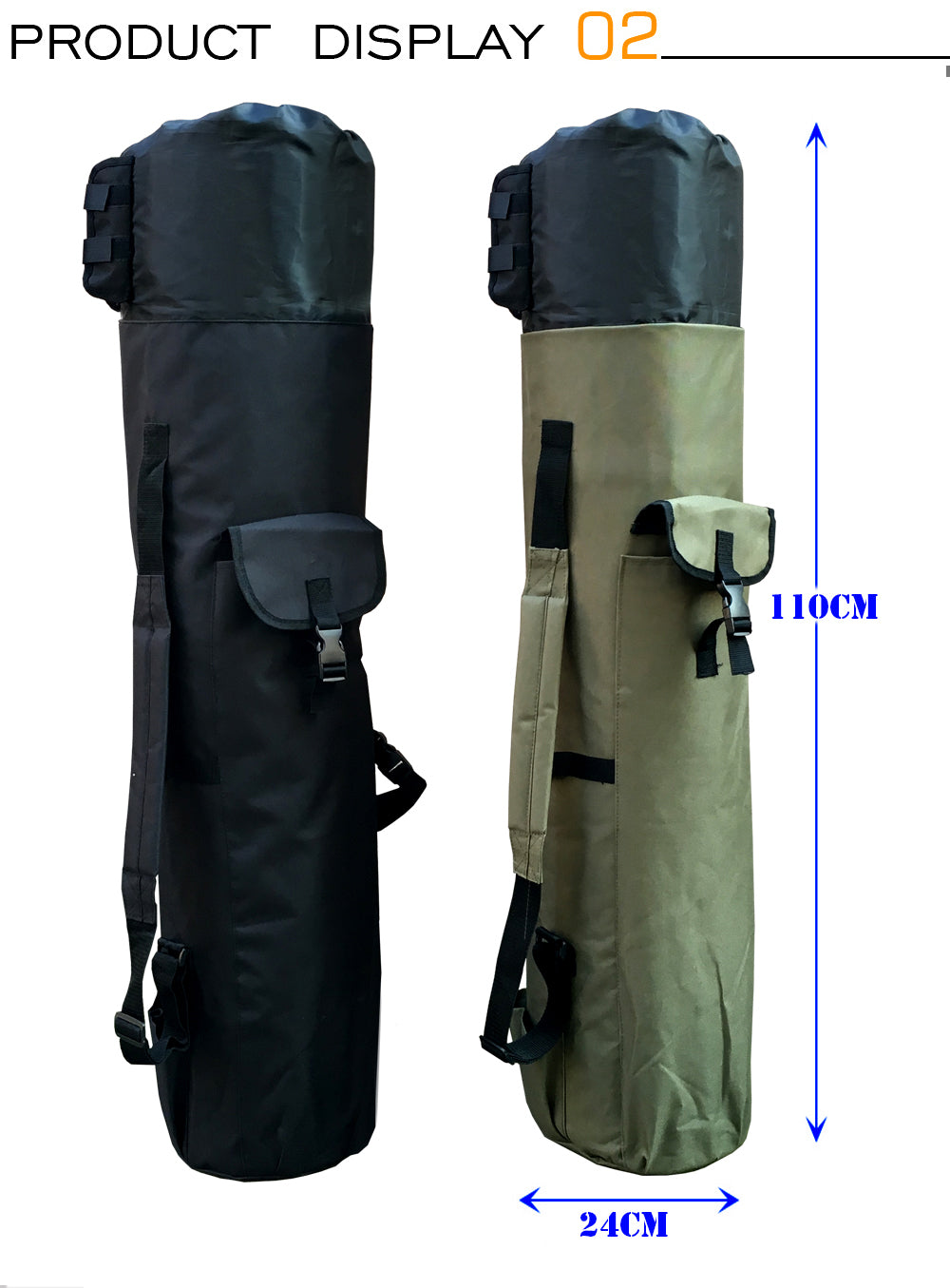 Fishing Bag Folding Fishing Rod Reel Bag Fishing Tackle Storage Bags Travel Carry Case Pesca