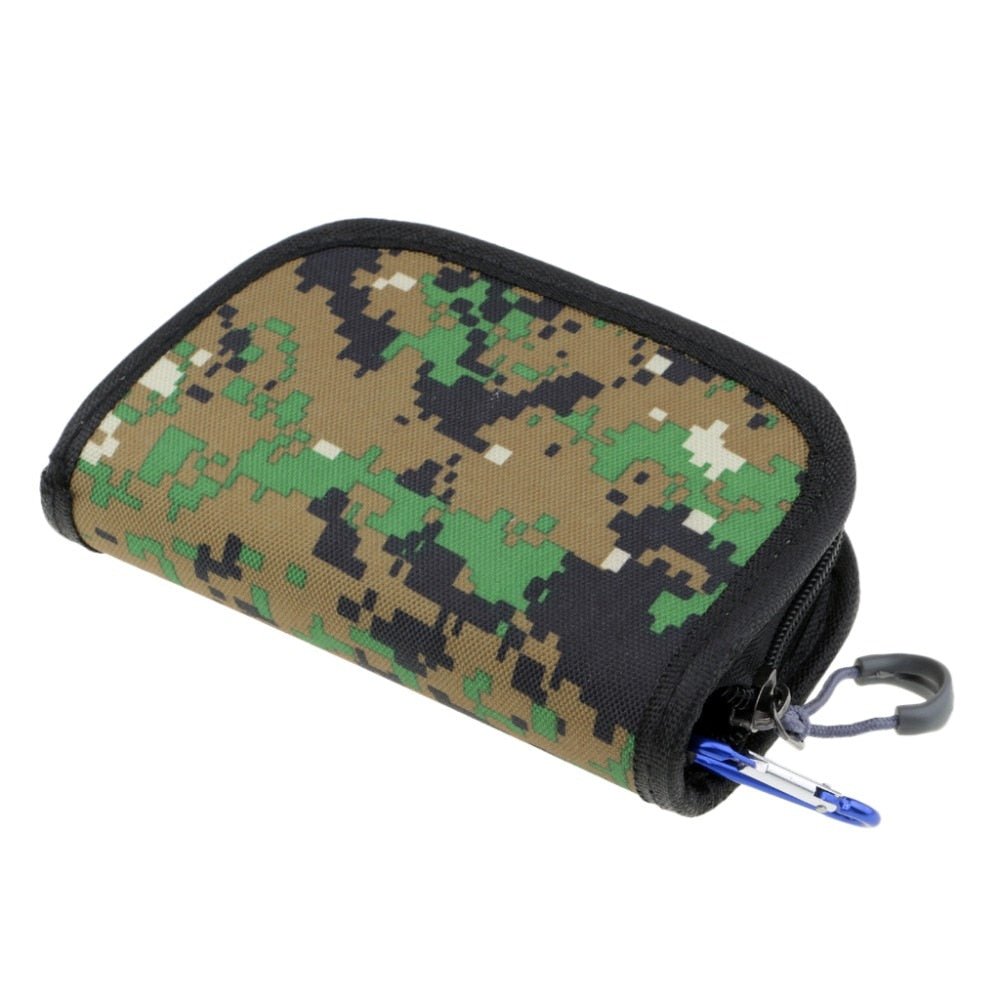 Fishing Lures Bag Wallet Spoon Spinner Baits Storage Case Metal Jigbait Jig Spoon Tackle Bag pesca Outdoor Fishing Accessories