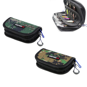Fishing Lures Bag Wallet Spoon Spinner Baits Storage Case Metal Jigbait Jig Spoon Tackle Bag pesca Outdoor Fishing Accessories