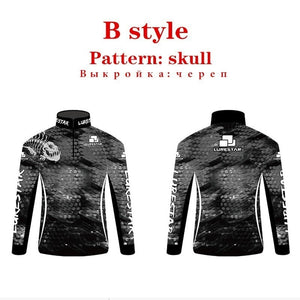 Professional Fishing Clothes Lightweight Soft Sunscreen Clothing Anti UV