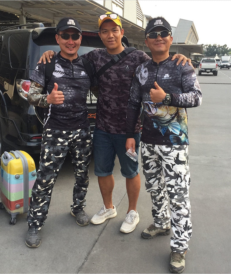 Professional Fishing Clothes Lightweight Soft Sunscreen Clothing Anti UV