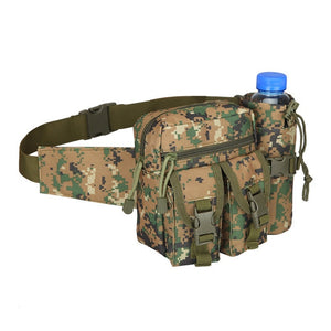 Outdoor Military Tactical Shoulder Bag Waterproof Oxford Molle Fishing Bags Hiking Pouch Kettle Bag Bolsillo Waist Pack Bag