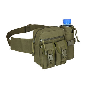 Outdoor Military Tactical Shoulder Bag Waterproof Oxford Molle Fishing Bags Hiking Pouch Kettle Bag Bolsillo Waist Pack Bag