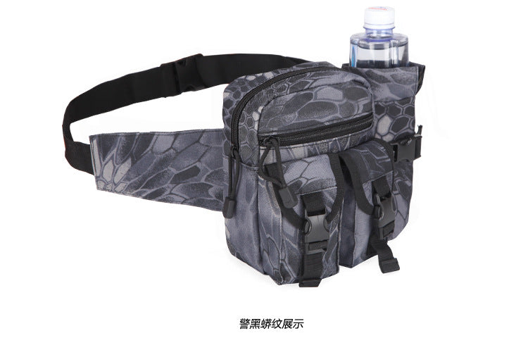 Outdoor Military Tactical Shoulder Bag Waterproof Oxford Molle Fishing Bags Hiking Pouch Kettle Bag Bolsillo Waist Pack Bag