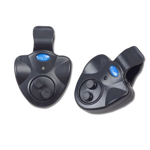 Fishing Electronic LED Light Fish Bite Sound Alarm Bell Clip on Fishing Rod Black Tackle Fishing Accessories Fishing