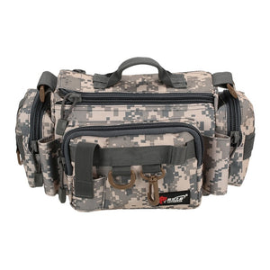 Fishing Bag Multifunctional Camouflage Fishing Tackle Bag Carp Fish Rod Waist Bag Bait Box Pouch Polyester Case Pack For Pesca