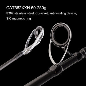 Obei HURRICANE 1.8m 2.1m 2.4m 2.7m 3 section baitcasting fishing rod travel ultra light casting spinning lure 5g-40g M/ML/MH Rod