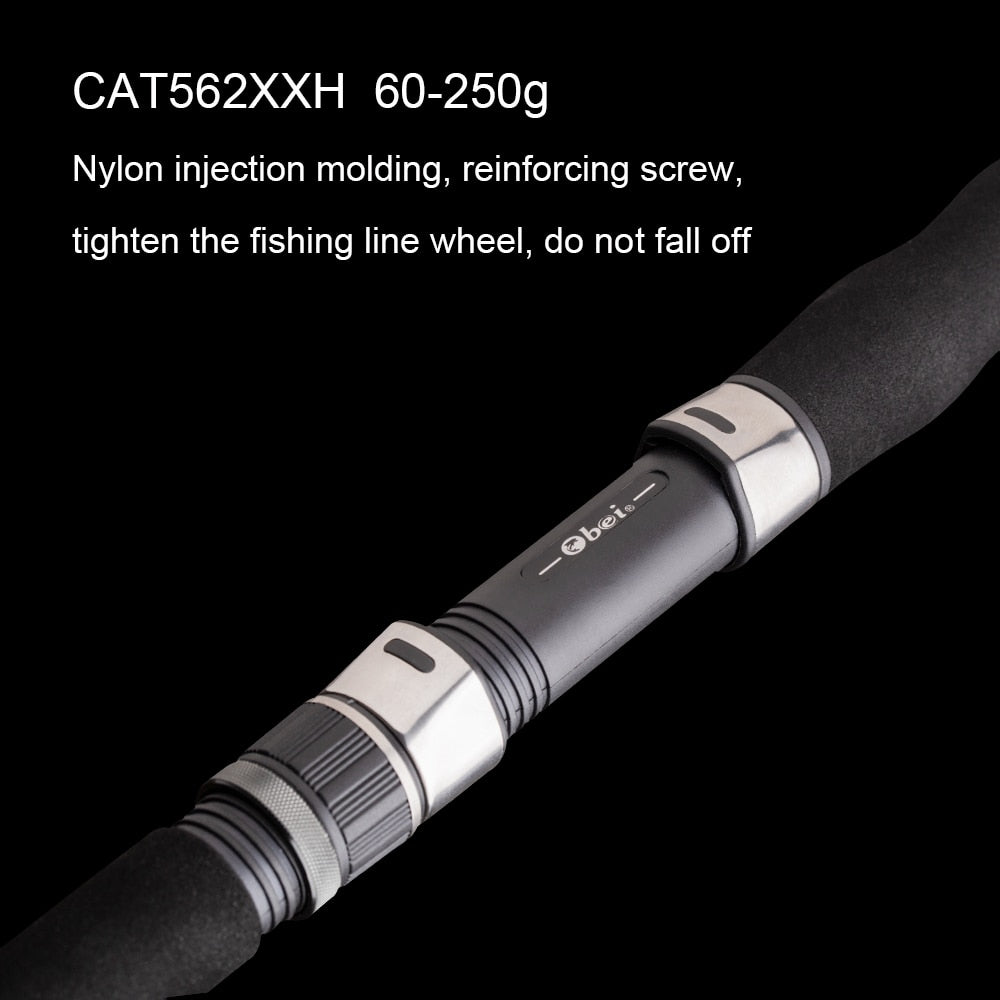 Obei HURRICANE 1.8m 2.1m 2.4m 2.7m 3 section baitcasting fishing rod travel ultra light casting spinning lure 5g-40g M/ML/MH Rod