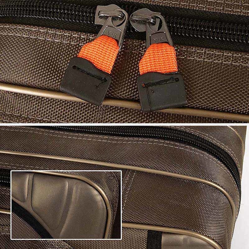 Portable Fishing Bags 3 Layer Large Capacity Fishing Pole Tools Storage Bag Nylon Waterproof Tackle Gear Carrier Shoulder Bag