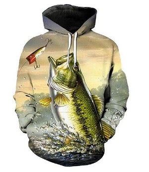 New Men 3D Fishing Clothing Autumn Winter Warm Fishing Clothing Jacket with hat Outdoor