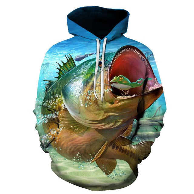New Men 3D Fishing Clothing Autumn Winter Warm Fishing Clothing Jacket with hat Outdoor