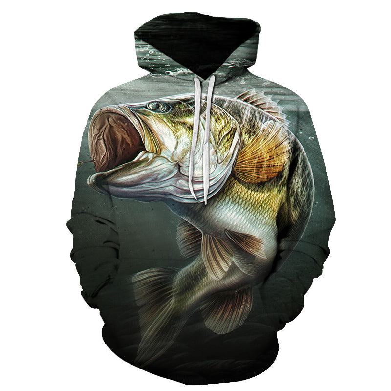 New Men 3D Fishing Clothing Autumn Winter Warm Fishing Clothing Jacket with hat Outdoor